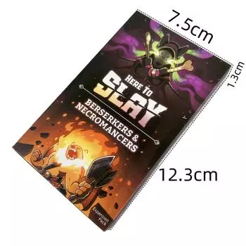 Here to Slay Here to Sleigh Holiday Expansion Pack Стратегическая ролевая карточная игра для детей, подростков, взрослых, 2–6 игроков
