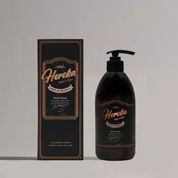 Hereca Perfume Shampoo Black Hinoki Scent Mildly Adic Biotin Brewer s Yeast, 1 шт., 500 мл