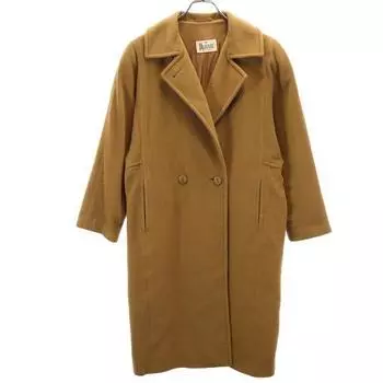 Herno made in Italy Long sleeve Wool coat Brown Women Used