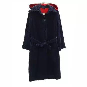 Herno Made in Italy Old Corduroy coat 42 Navy Women Used