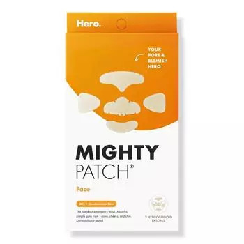 Hero Cosmetics Mighty Patch Патчи для лица и пор от прыщей 5 карат