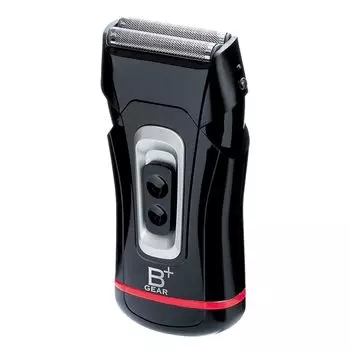 hero green [B+GEAR Begear] battery operated shaver electric shaver men s male compact 2 blades shaving beard beard beard Momiage sideburns trimmer