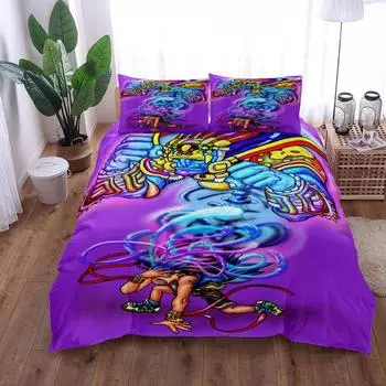 Heroe Stand Ancestor Chief Пододеяльник Комплект постельного белья King Queen Double Full Twin Single Size Комплект постельного белья EU single(135x200cm)