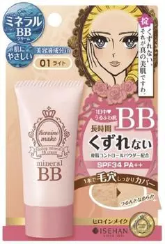 Heroine Make Lasting Mineral BB Cream 01 Light 30 г (Тип увлажнения)
