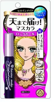 Heroine Make SP Long Curl Mascara Super Waterproof Black 6g & 01/Jet