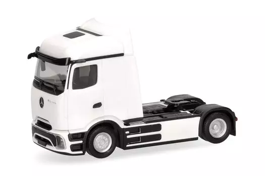herpa eActros 600 ProCabin Streamspace Truck Модель 2 оси Белый Миниатюрный Масштабный предмет Сделано в Германии Пластиковый Mercedes-Benz 187 Коллекционный