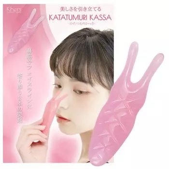 Херс Улитка Касса Слизняк Касса Касса Массаж кожи головы Переносица носа Касса Пластина Касса (Девчачий розовый)