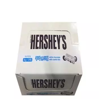 Hershey s Regular Bar Шоколадный батончик с печеньем и сливками, 40 г x 36 шт.