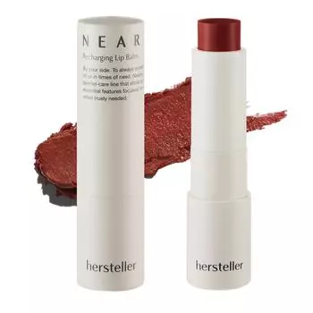 Hersteller (Цвета Красный Происхождение)Nearby Rechargeing Lip Balm Vegan Butter Complex Интенсивное увлажняющее средство для сухих губ и щек Натуральный здоровый