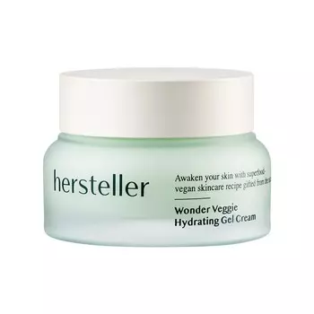 hersteller Wonder Veggie Увлажняющий гель-крем 50 мл Суперфуд Экстракт листьев капусты Глубокое увлажнение Увлажнение Веганская кожа лица Корейский уход за кожей