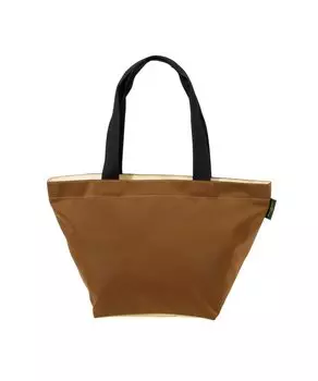 Herve Chapelier 925N Сумка-тоут для покупок с квадратным дном, Женская, КОНЬЯЧНЫЙ/РАКУШЕЧНЫЙ [Б/У]