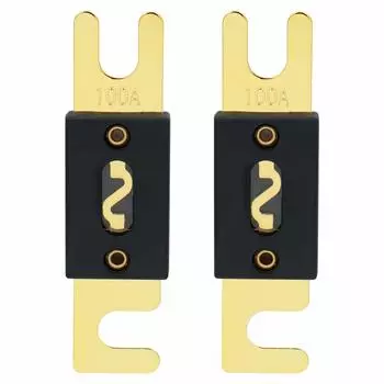 Heschen Car ANL Fuse 100A Automotive Motorcycle Audio Subwoofer Supplies Pack of 2