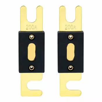 Heschen Car ANL Fuse 200A Automobile Motorcycle Audio Subwoofer Supplies Pack of 2