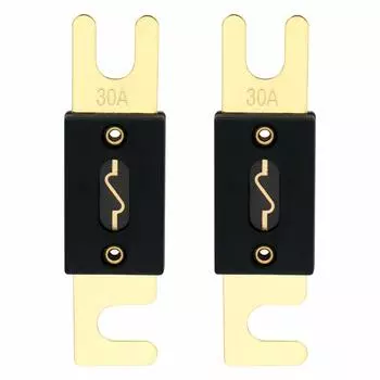 Heschen Car ANL Fuse 30A Automotive Motorcycle Audio Subwoofer Supplies Pack of 2