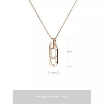 Hesheng Цвет Золотой Доступная Роскошь Дизайн для Особых Интересов Женский Подарок на День Рождения A version rose gold