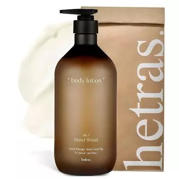 Hetras Hotel Therapy Body Lotion Hotel Wood Fragrance, 1.013L, 1 unit