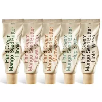 Hetras Парфюмированный крем для рук Mango Seed Butter 50мл 5 видов, Корейская косметика