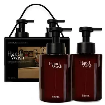 Hetras Perfume Bubble Hand Wash Gift Set La Tulip Shower, 515ml, 2 units