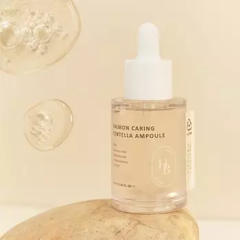 HEVEBLUE Salmon Caring Centella Ampoule 30 мл