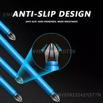 Hex Shank Bit Fits Most Electric Screwdrivers Versatile High-quality Hex Shank Magnetic Screwdriver Bit Magnetic Screwdriver Bit