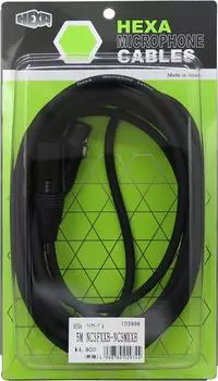 HEXA Microphone Cable 5.0M NC3FXXB-NC3MXXB