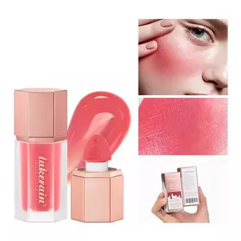 Hexagon Liquid Blush Natural Nude Makeup Lift Осветляющие румяна Rouge Blush #1