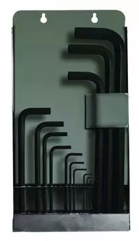 Hexagonal Ball Full Line Millimeter Set Black Dyed 13 Pieces Set [BONDHUS] Point/L-Wrench L-Wrench (1.27, 1.5, 2, 2.5, 3, 4, 5, 6, 8, 10, 12, 14,