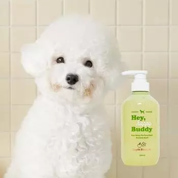 Hey Happy Buddy Pure Water Perfume Balm Гель для душа для домашних животных Apple Blossom, корейский шампунь для домашних животных