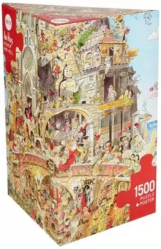 HEYE Puzzle 29118 Хьюго Прадес Рай и Ад (1500 штук)
