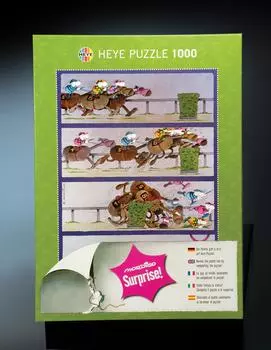 HEYE Puzzle 29173 Horses Mordillo Surprise! (1000 pieces)