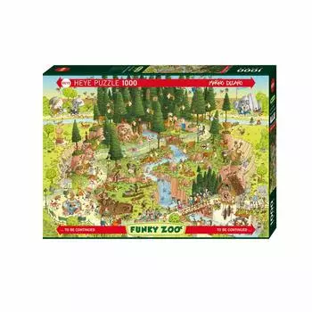 HEYE Puzzle 29638 Марино Дегано Фанки Шварцвальд Хабитат Зоопарк, (1000 шт.)