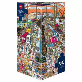 HEYE Puzzle 29730 Железнодорожная станция Кристоф Шёне (2000 штук)