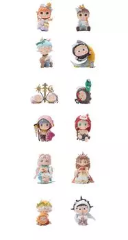 Heyone Star Series in the Trading Figure Box of 10 25 o clock Dark PVC&ABS