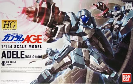 HG Adel plastic model from Suit Gundam 1/144 Mobile AGE