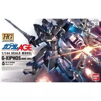 HG AGE G Xiphos Plastic Model 1/144 чёрный