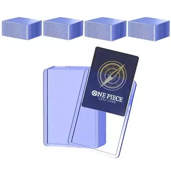 HG CHASING TRIBE Top Loader Blue Light Clear Type Set of Card Loader Trading Card Hard Case Trading Card Side Loader Regular Protection Individual