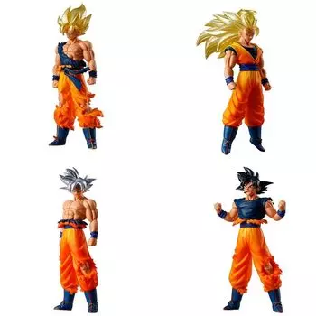HG Dragon Ball 01 GOKU EDITION Все 4 типа наборов Полный комплект Gacha Gacha Capsule Toy