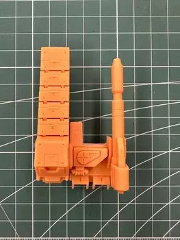 HG Full Armor Gundam Modification MS Detail Up Детали, изготовленные на 3D-принтере PLA 1/144 FA-78-1B (Тип Б) [Продукт] оранжевый