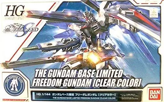 HG Gundam Base Limited Freedom Gundam Mobile Suit Gundam SEED 1/144 [Прозрачный цвет]