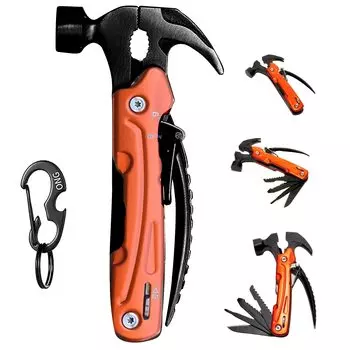 HG HGONG HGONG молоток-колышек многофункциональный 12 в 1 палатка небольшого размера оснащен функцией блокировки складной кемпинг открывалка для бутылок палатка молоток кемпинг