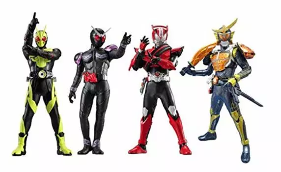 HG Kamen Rider NEW EDITION All 4 types set Kamen Rider Zero One Gaim Drive Joker Figure Gacha Gachapon Vol.01 vol.1