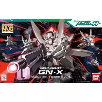 HG Mobile Suit Gundam 00 [Double O] GN-X Jinx масштаб 1/144 цветная пластиковая модель