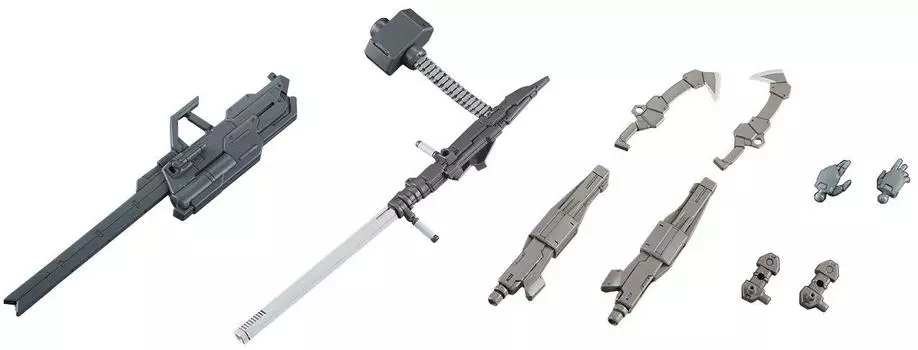 HG Mobile Suit Gundam Orphans MS Option Set 7 scale plastic model Iron-Blooded 1/144 color-coded