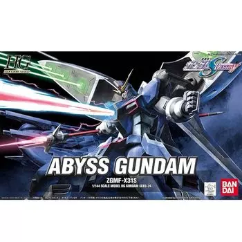 HG Mobile Suit Gundam SEED DESTINY Abyss Gundam масштаб 1/144 Цветная пластиковая модель