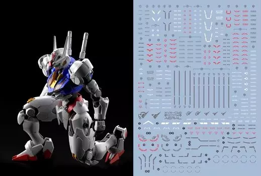 HG RG EG MG PG RE HiRM Robot MS Водопереносная наклейка для детализации МЕХАНИКА Гандам Флуоресцентный!! (ПОЛНАЯ 1/100 Воздушная) [Элемент]