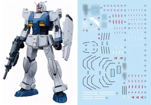 HG RG EG Robot MS Yukisha Detail Up Water Transfer Decal HG Local Gundam Fluorescent!! 1/144 (для 1/44 Гандам/Подводный HG-04) [Элемент]