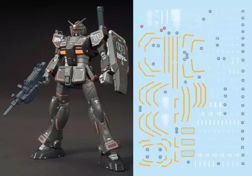 HG RG EG Robot MS Yukisha Detail Up Water Transfer Decal Local Type Gundam American War FSD для флуоресцентных!! 1/144 (ГГ 1/44 (Север