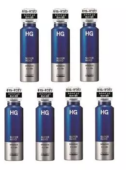 HG Super Hard Mousse Soft Hair 180 г x 7 шт. [Оптовая закупка]