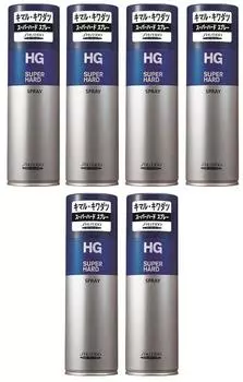 HG Super Hard Spray 230 г x 6 шт. [Оптовая закупка]