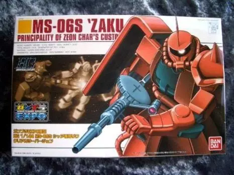 HG Zaku Clear Color Version 1/144 MS-06S Char s